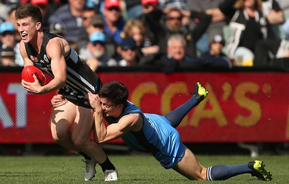 SANFL-Finals-Tickets-main.jpg The Port Adelaide Magpies have secured a double chance in September and will take on the Adelaide Crows in the Qualifying Final during Week 1 of the SANFL Finals Series. - SANFL,Port Adelaide Magpies